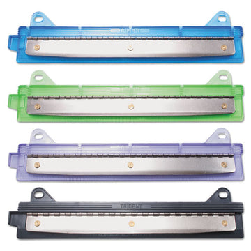 McGill™ 6-sheet Trident Binder Punch, Three-hole, 1-4" Holes, Assorted Colors freeshipping - TVN Wholesale